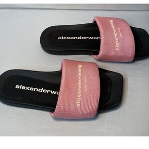 Alexander Wang AW Pool Slides (bubblegum pink)